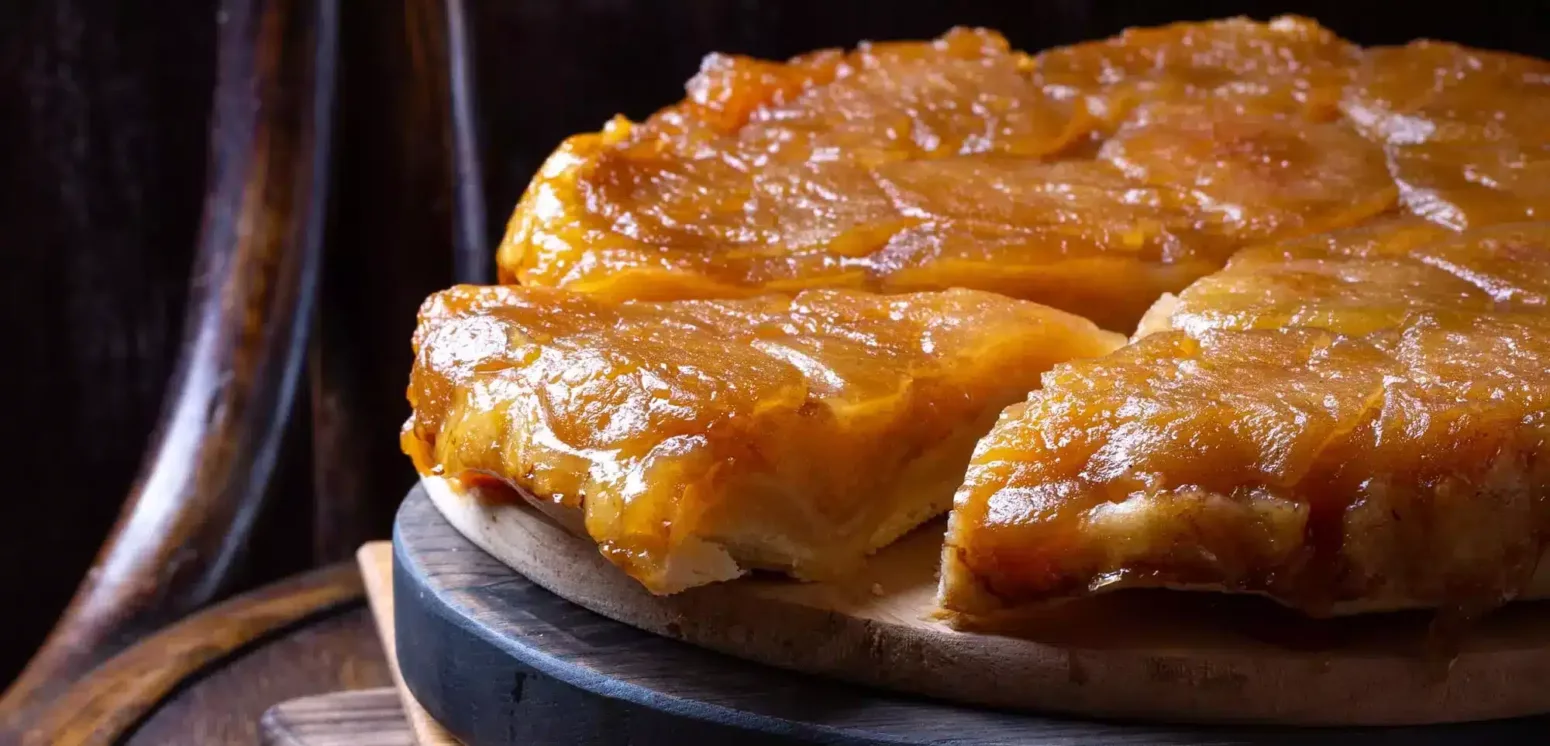 tarte tatin prête à être dégustée