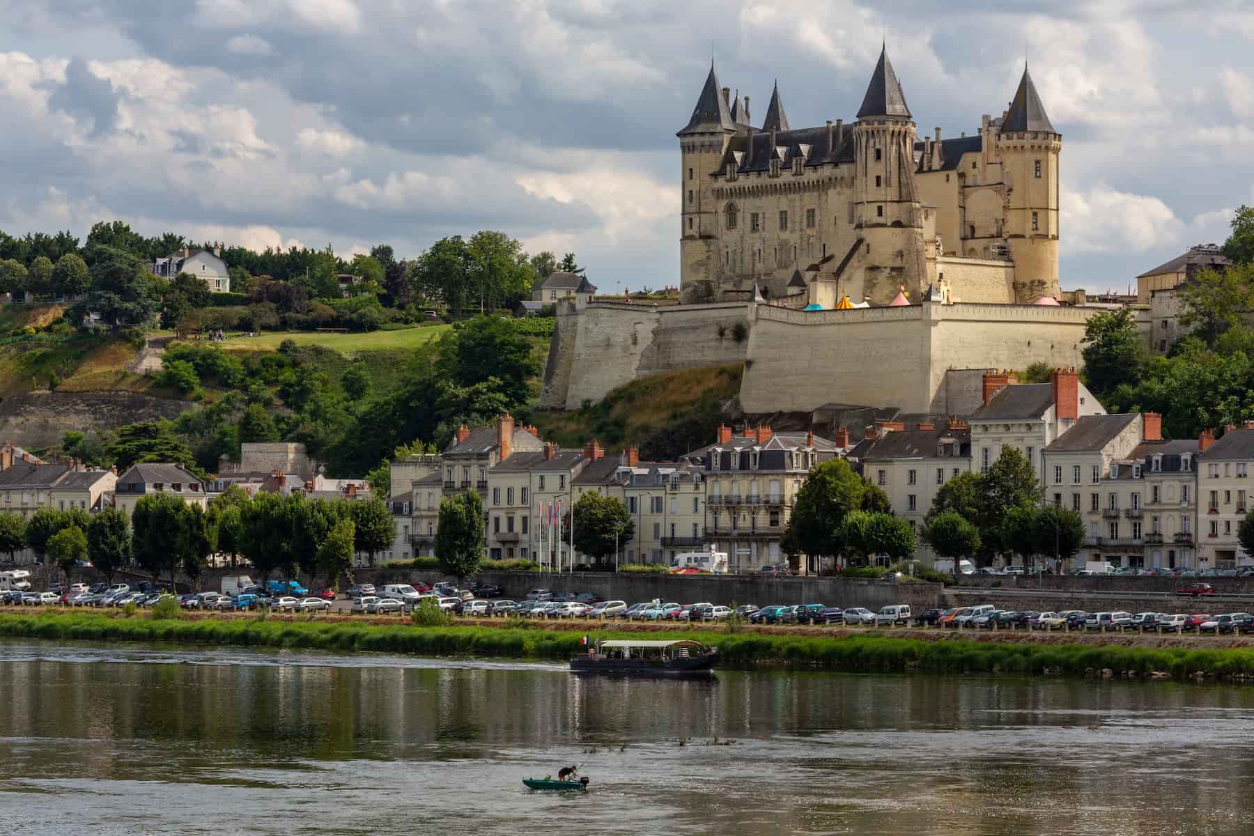 Campings bords de Loire Château de Saumur