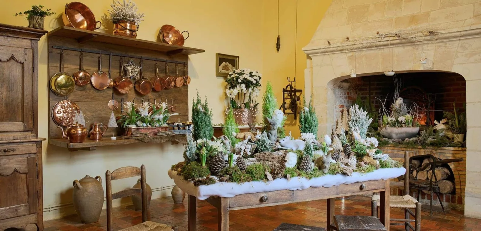 Fêtez Noël en famille au château de Villandry