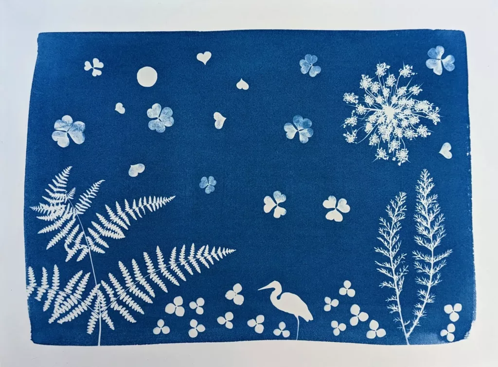 animations l’office de tourisme des Terres du Val de Loir atelier initiation au cyanotype