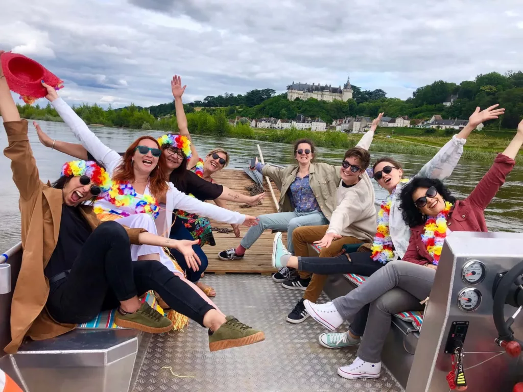 Apero bato sur la Loire Loisirs Loire Valley, apéro sur la Loire, bâteau sur la Loire, apéro bâteau sur la Loire