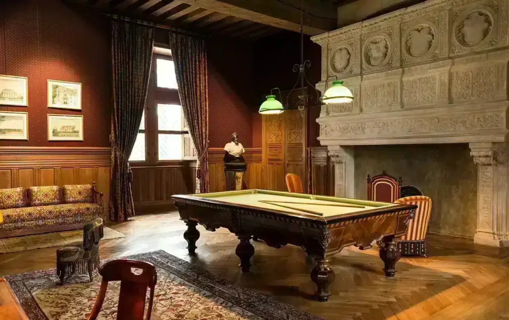 chateau azay le rideau table billard
