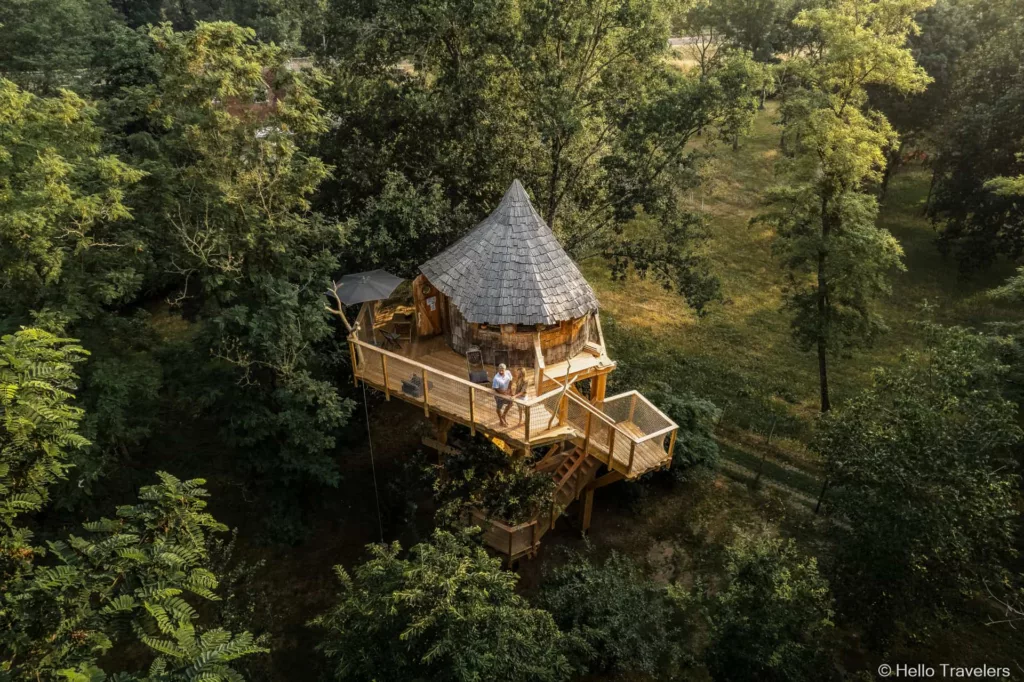 Cabane du Verger Domaine de la Batelière-sur-Loire 