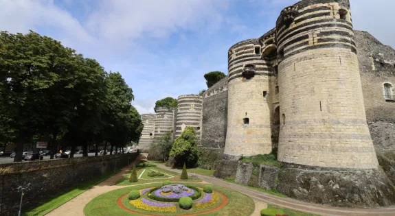 Le château, château des ducs d'Anjou, ville de Angers
