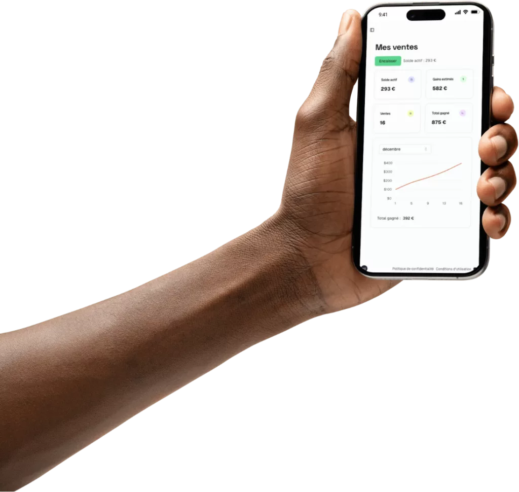 L'application take up
