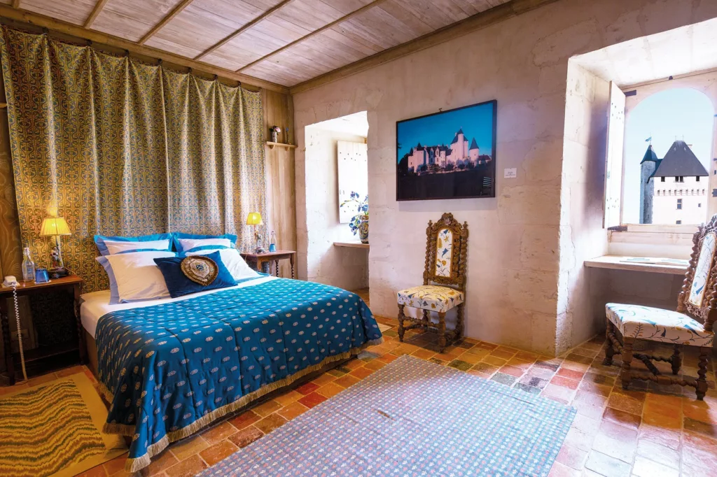 Chambre du château du Rivau