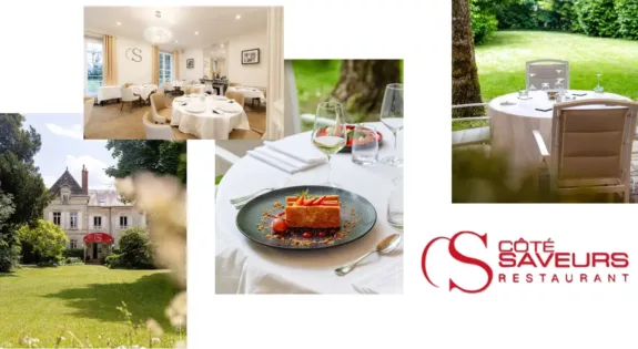 Côté Saveurs restaurant gastronomique la chapelle saint mesnin loiret