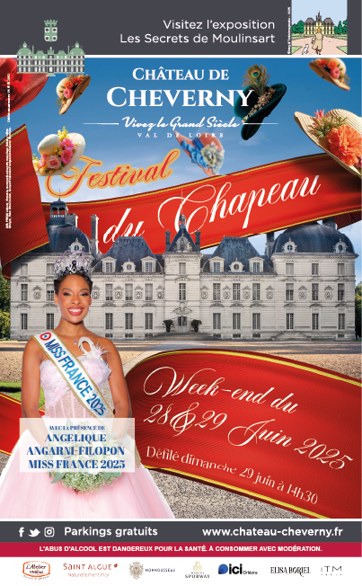 5e festival chapeau 2025 chateau de cheverny
