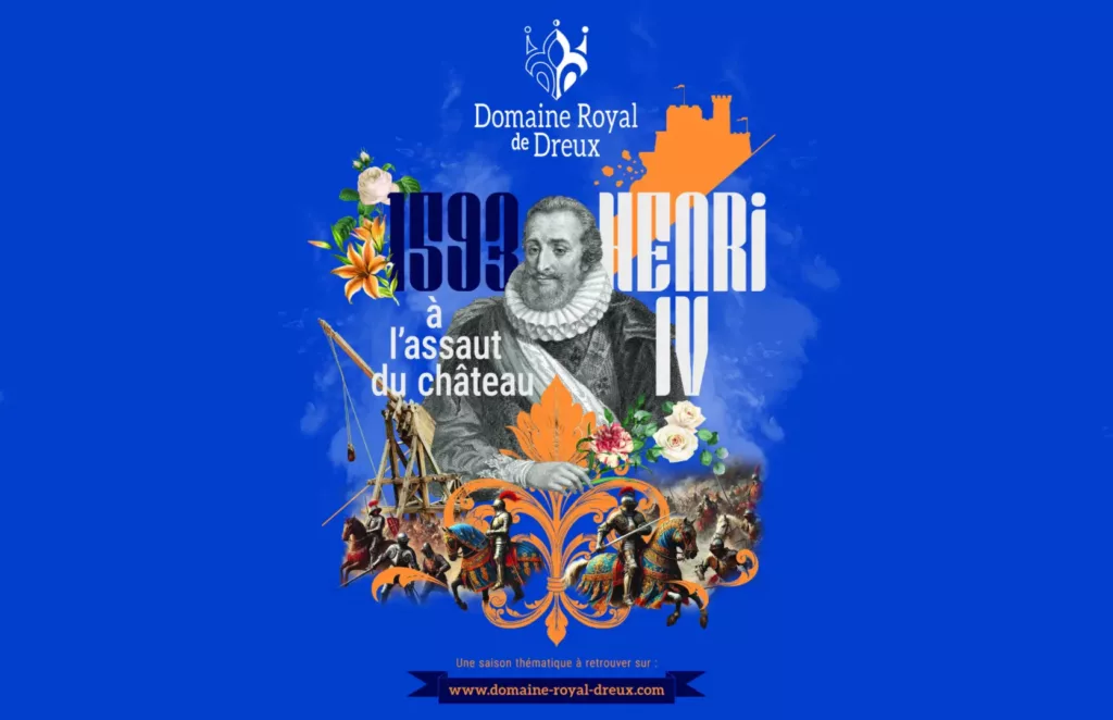 affiche  du festival Au fil des siècles à Dreux