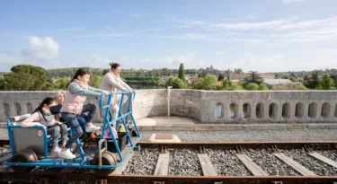 VeloRail en famille - été dans la vienne