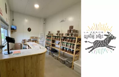 Photo La ferme des Quatre Pates boutique