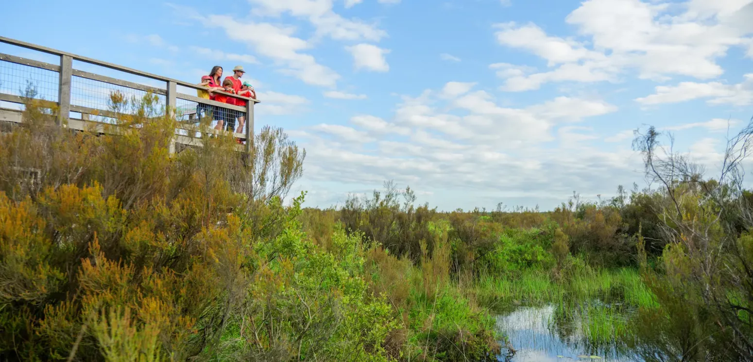 Visite en famille de la reserve naturelle du Pinail