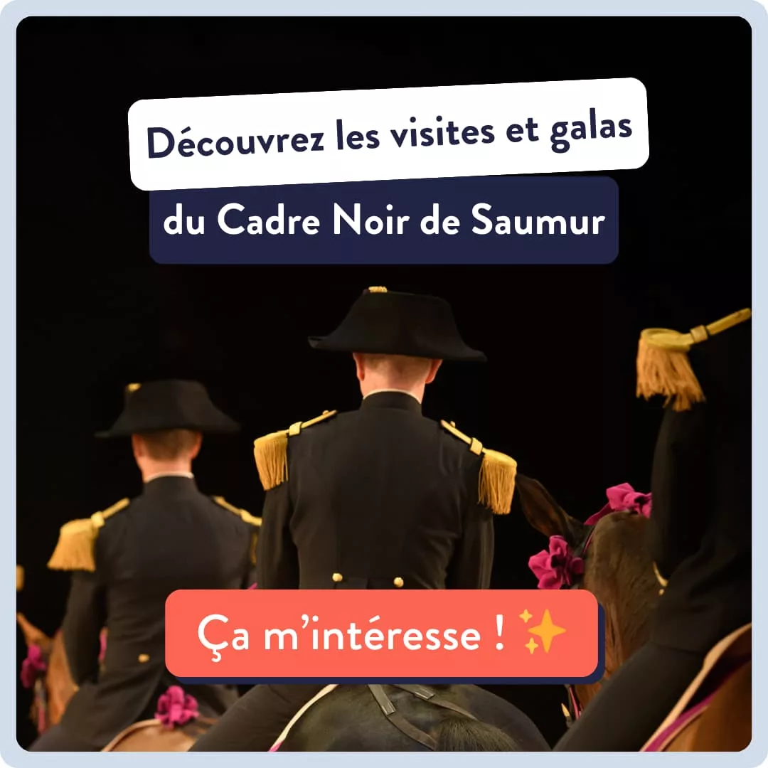 les visites et galas du Cadre Noir de Saumur
