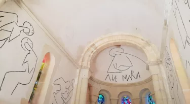 Intérieur de la Chapelle de la Tête Ronde près de Varzy