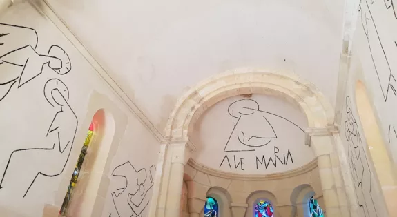 Intérieur de la Chapelle de la Tête Ronde près de Varzy