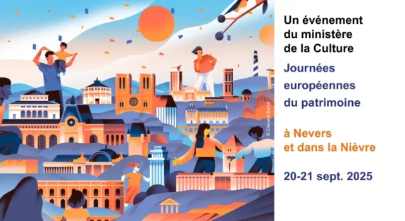 Journées européennes du patrimoine 2025 à Nevers et dans la Nièvre