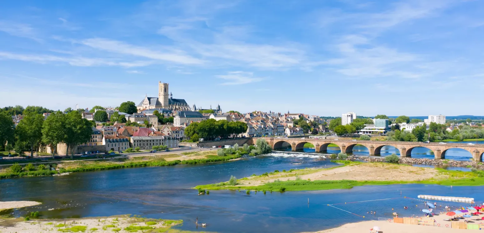 Vue globale de Nevers