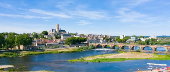 Vue globale de Nevers