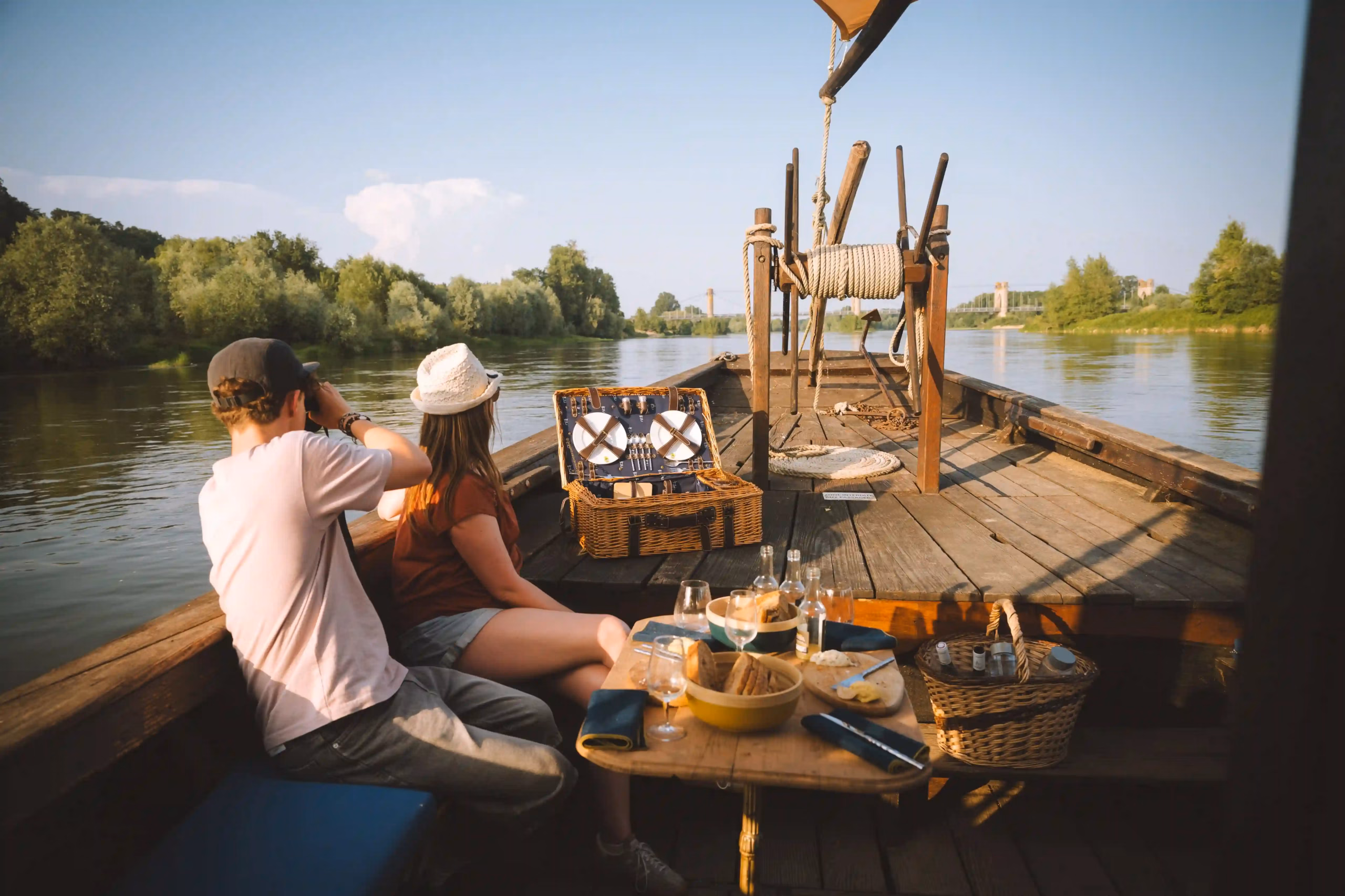 restaurant les Pêcheries Ligériennes en bord de Loire