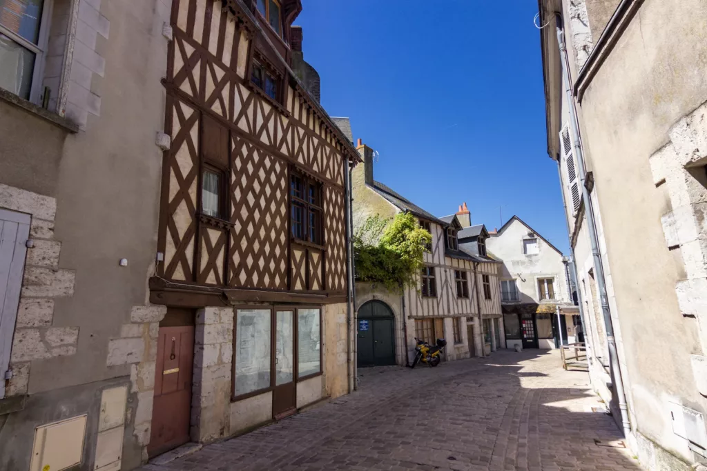 Ruelle du centre historique de Blois