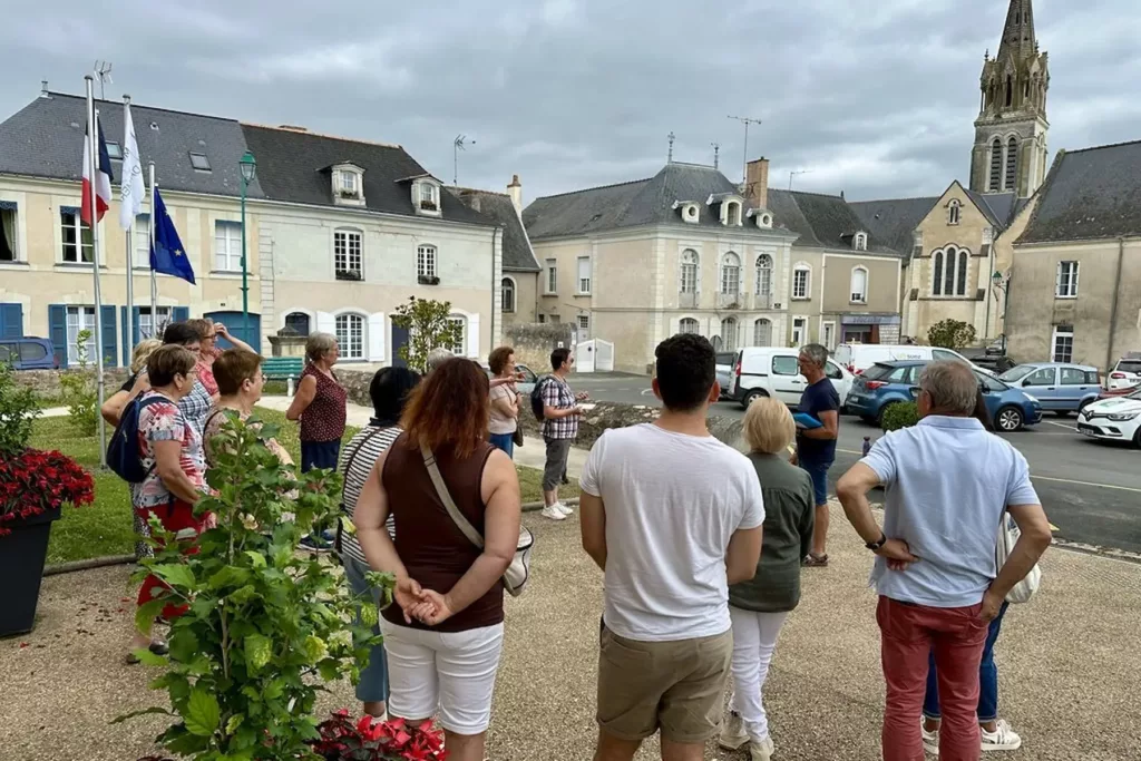 Visite de la ville de Morannes