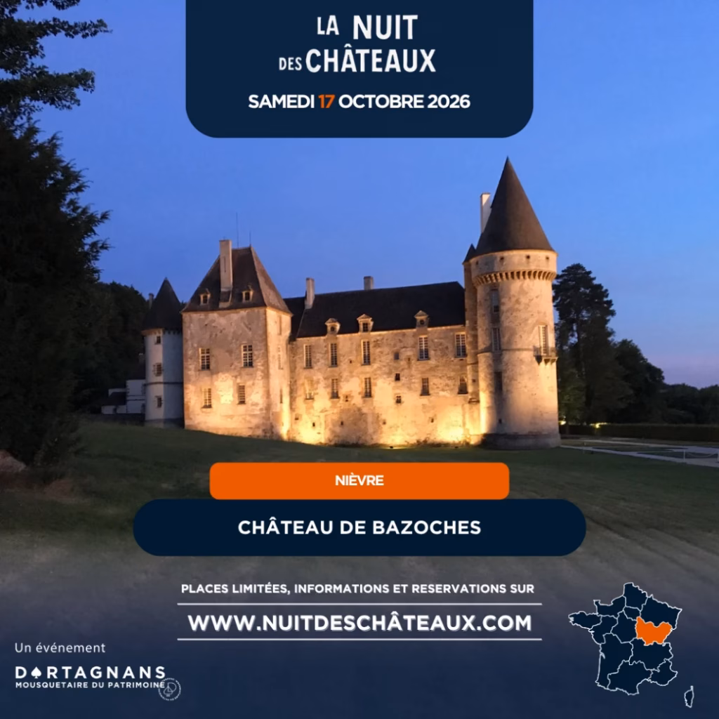 Nuit des châteaux Château de Bazoches 2026