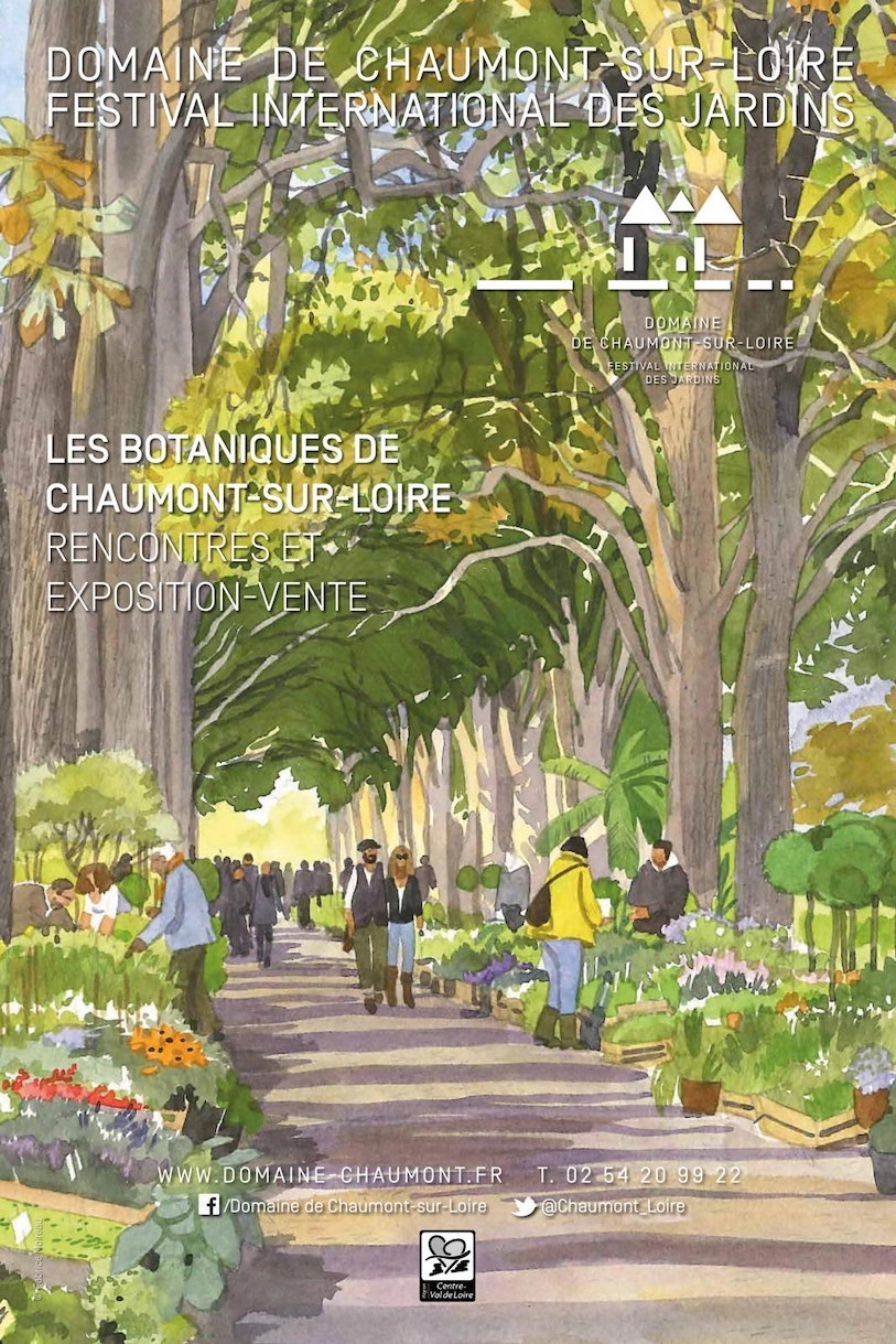 la fete des plantes les Botaniques au domaine de Chaumont-sur-Loire