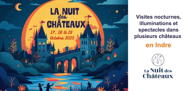 nuit des chateaux en indre 2025