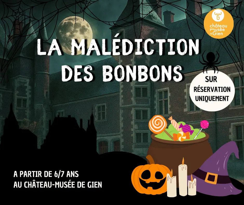 Chasse aux bonbons au château de Gien