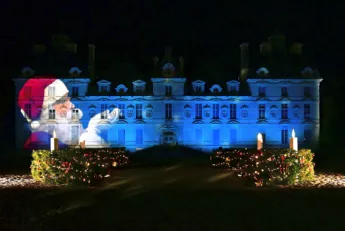 noel au chateau de Cheverny 2025 père noel