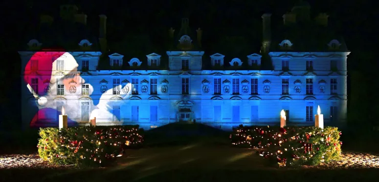 noel au chateau de Cheverny 2025 père noel