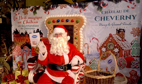 le Père Noël et la Mère Noël au château de Cheverny