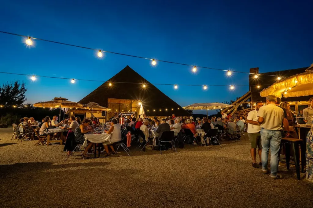 Apéros de la grange pyramidale Grange pyramidale du pays-fort