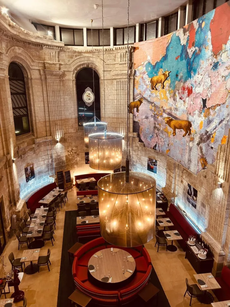 Les petits plats du Bourbon restaurant insolite nouvel an vallée de la loire