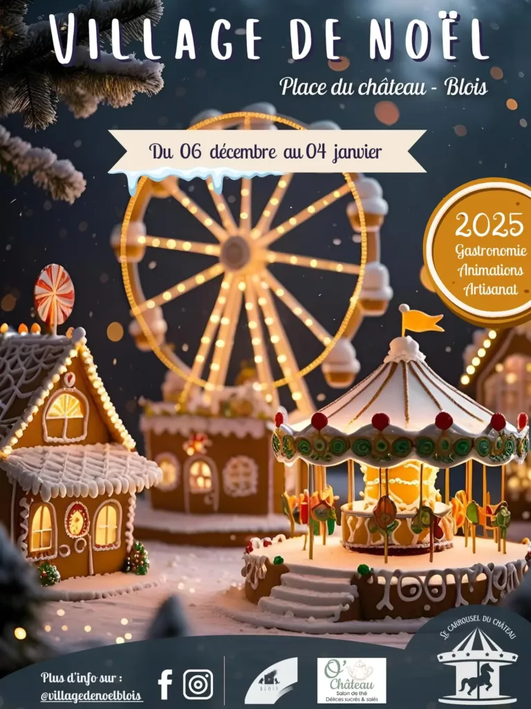 marché de Noël de Blois 2025