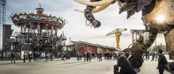 weed end à nantes Machines de l'ile Nantes Grand elephant