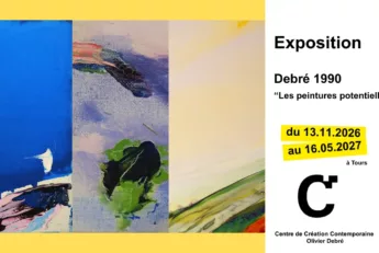 exposition olivier debré les peintures potentielles cccod tours 2026