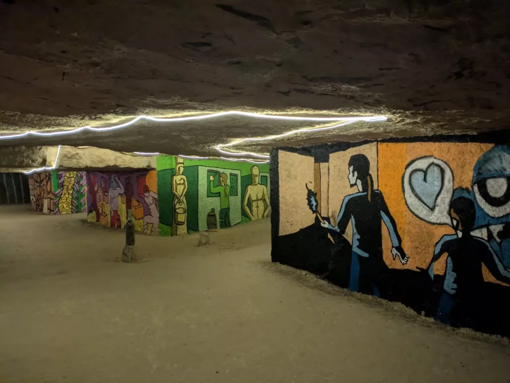 troglo degusto galerie des fresques contemporaines