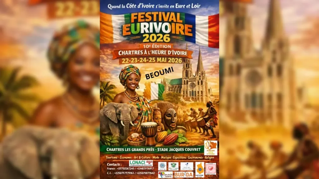 Top 5 des festivals près de Chartres Eur'Ivoire