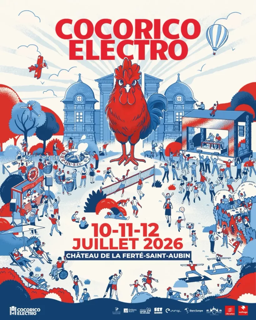 Top 5 des festivals près d'Orléans Cocorico Electro