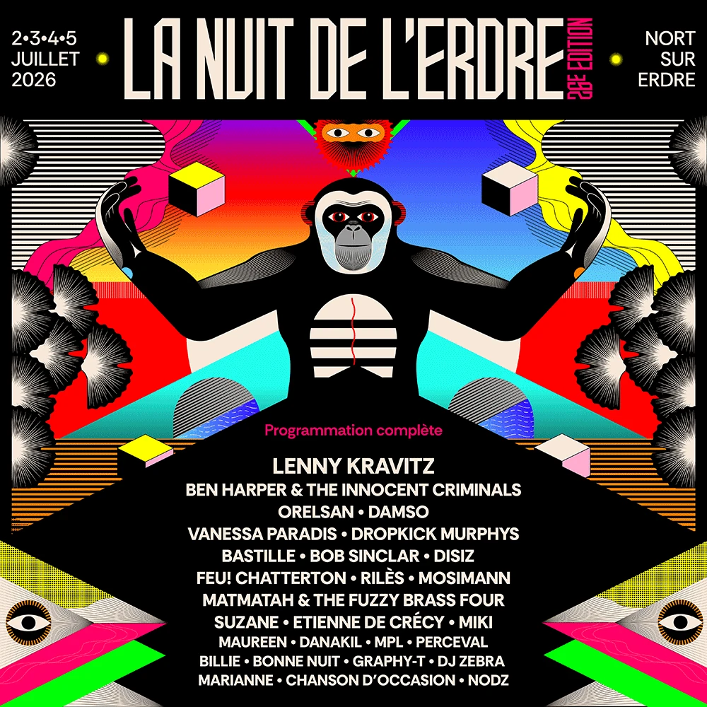 le Top 5 des festivals près de Nantes : Festival La Nuit de l’Erdre à Nort‑sur‑Erdre du 2 au 5 juillet 2026