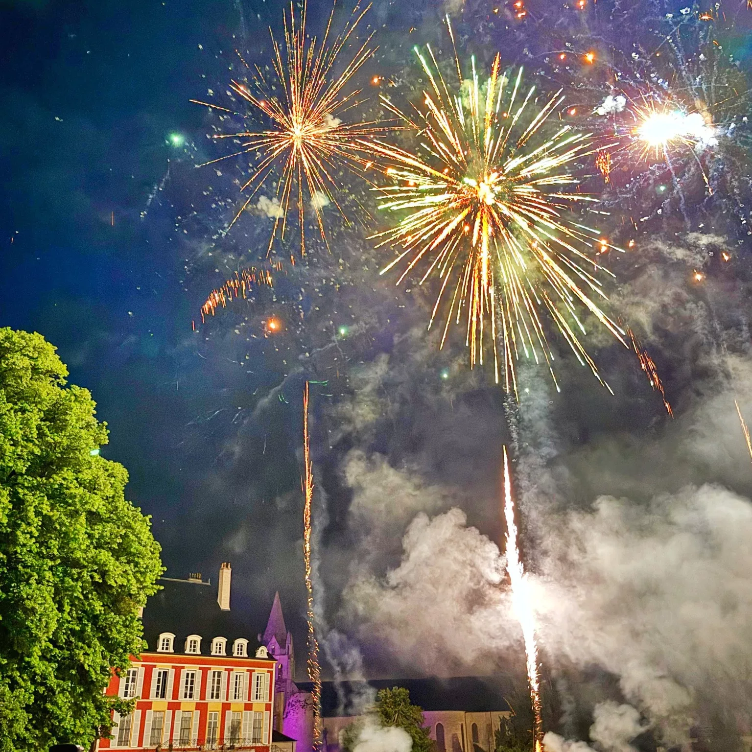 Feu d'artifice Château parc de Meung sur Loire - Pierre Holley