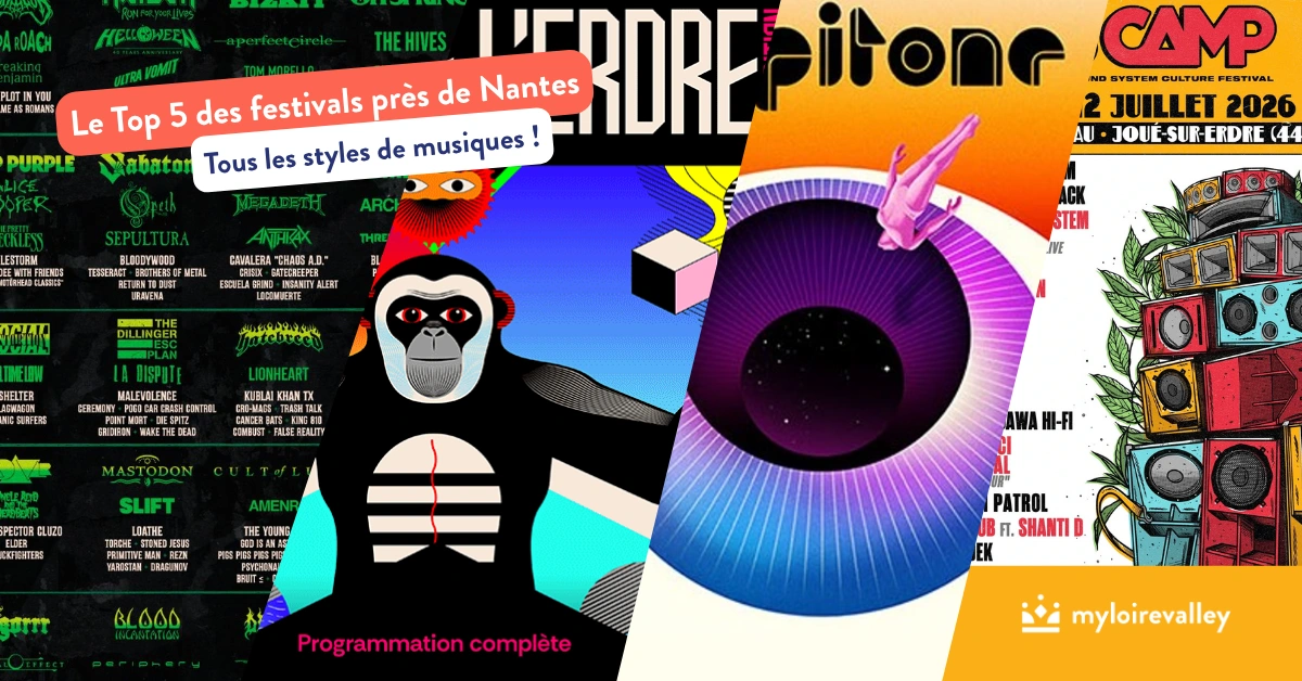 Le Top 5 des festivals près de Nantes 2026