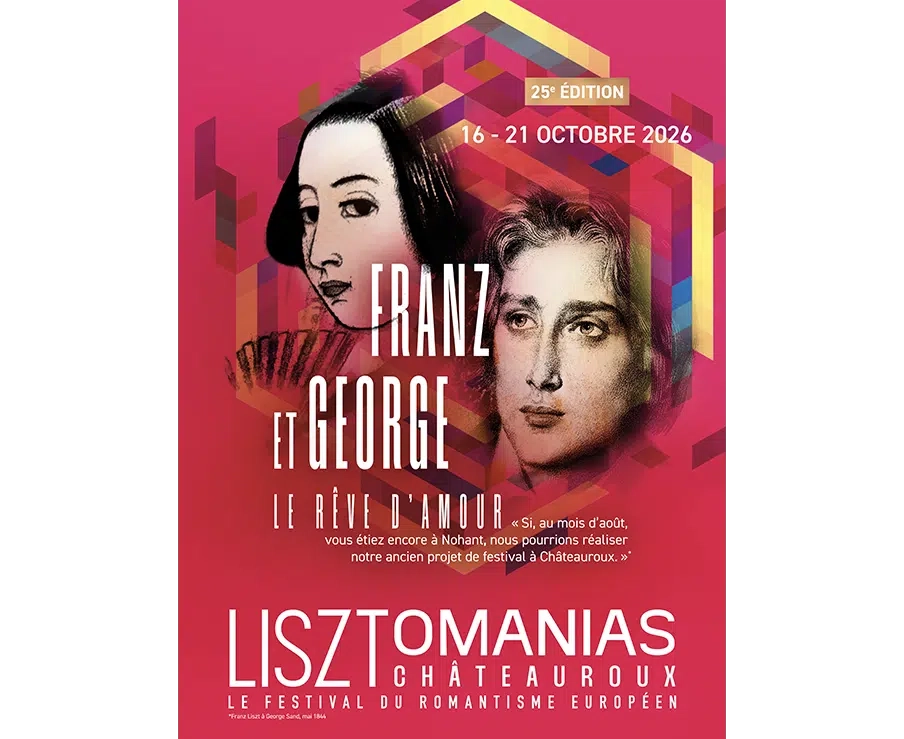affiche festival lisztomanias chateauroux Top 5 des festivals près de Châteauroux