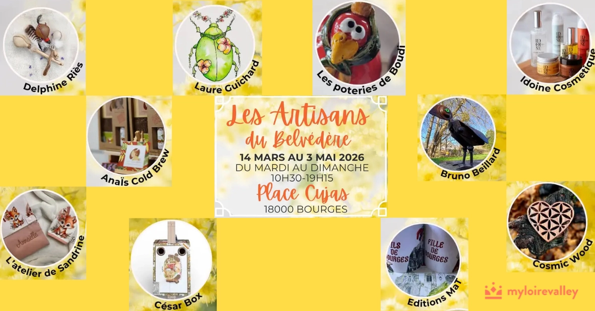 boutique éphémère créateurs Les Artisans Belvédère Bourges