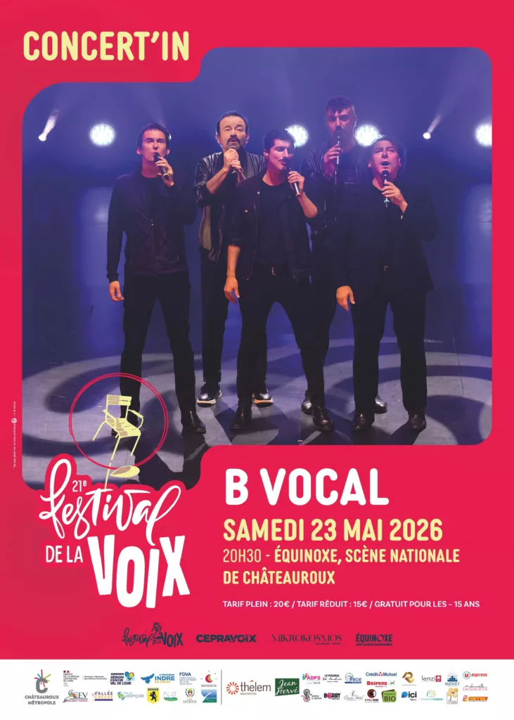 festival de la voix 2026 chateauroux BVOCAL