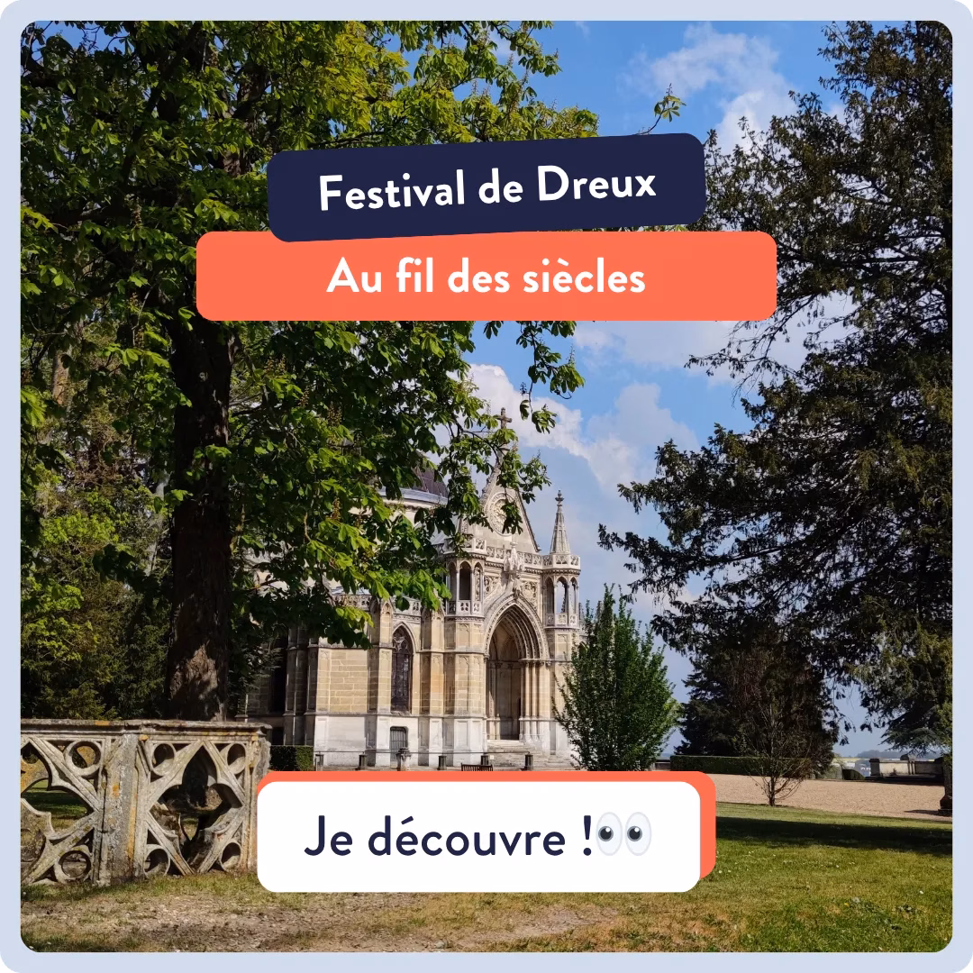 Encart pub Dreux Festival au fil des siècles