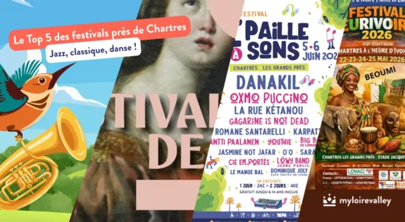 Le Top 5 des festivals près de Chartres 2026
