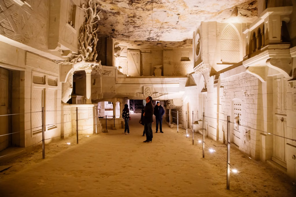 Village souterrain à la Cave des Roches