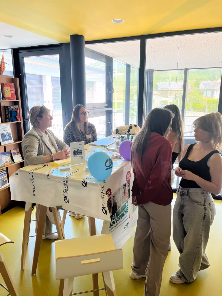échange professionnelles élèves au festival métiers en scène